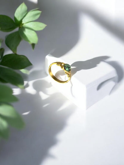 Bague JADE - Bertilleapaname - bijoux - bague - collier - bracelet - acier - inoxydable